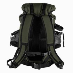 Plecak outdoor, zielony z poliuretan, 63-131, wodoodporny, regulowane ramiączka, Neo Tools