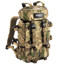 Plecak outdoor, maskujący z poliester, 84-325, 30L, bardzo wytrzymały, Neo Tools