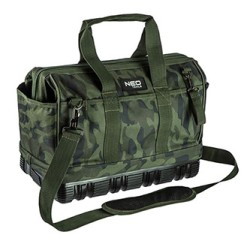 Outdoor torba na, moro z poliester, 84-322, wodoodporne dno, regulowane ramiączka, Neo Tools
