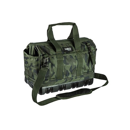 Outdoor torba na, moro z poliester, 84-322, wodoodporne dno, regulowane ramiączka, Neo Tools
