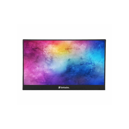 Verbatim monitor przenośny, PM-14, 14", Full HD (1920x1080), 60Hz, czarny