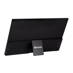 Verbatim monitor przenośny dotykowy, PMT-14, 14", Full HD (1920x1080), 60Hz, czarny