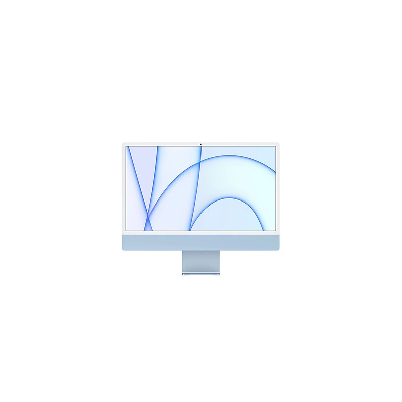 Apple iMac, all in one, 24", Retina 4.5K 4480x2520, niebieski, 512GB