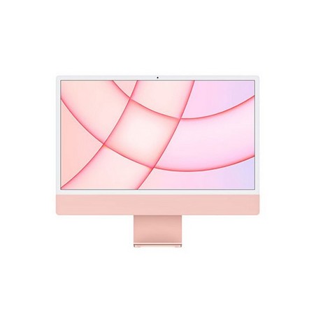 Apple iMac, počítač all in one, 24", Retina 4.5K 4480x2520, różowy, 256GB