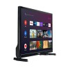 Telewizor Orava, LT-ANDR24 A01, 24", HD Ready 1366x768, 50/60 Hz, czarna, Android TV