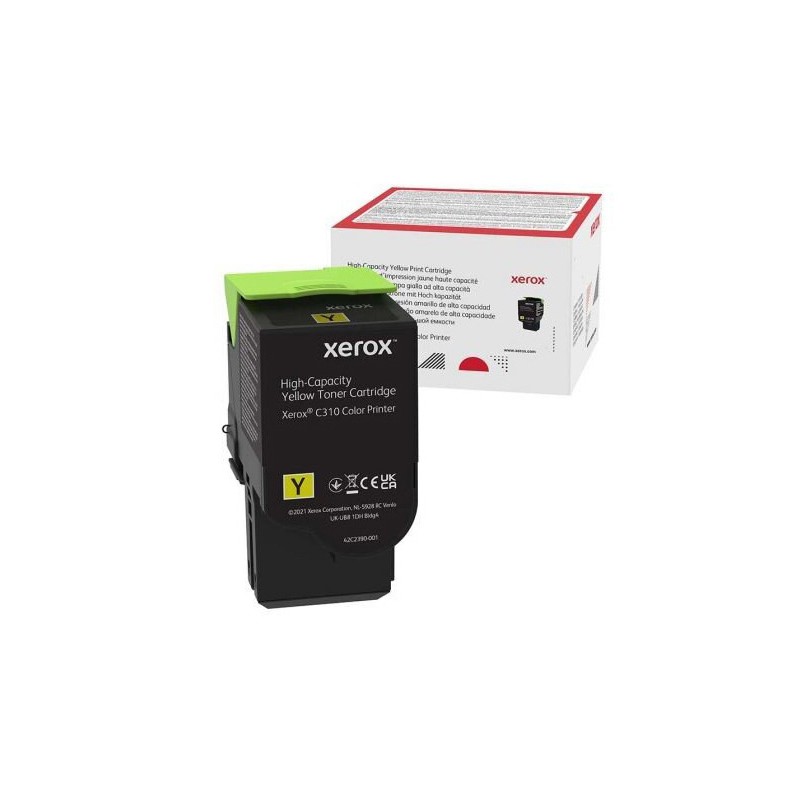 Oryginalny Toner Yellow Xerox C310, C315 (006R04371)