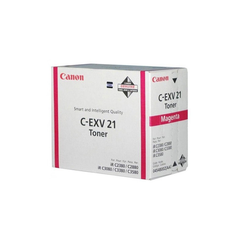 Oryginalny Toner Magenta Canon iR-C2380, iR-C2880, iR-C3080, iR-C3380, iR-C3580 (C-EXV21M, CEXV21M, 0454B002)