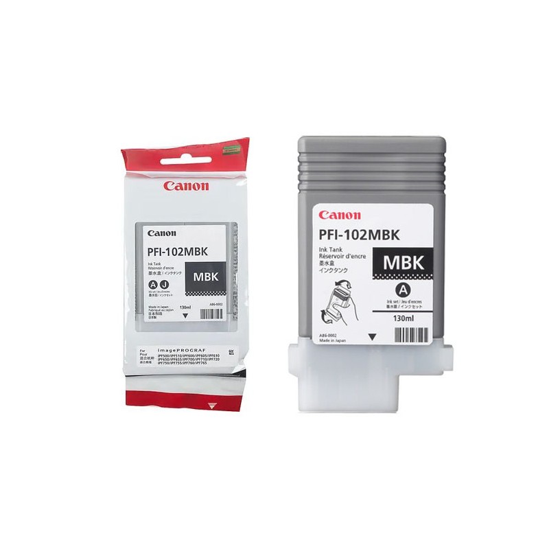 Oryginalny Tusz Matte Black Canon PFI-102MBK, PFI102MBK (0894B001)