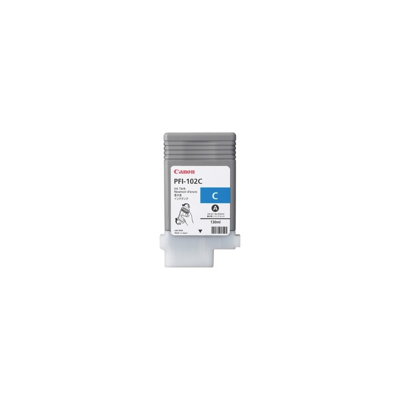 Oryginalny Tusz Cyan Canon PFI-102C, PFI102C (0896B001)