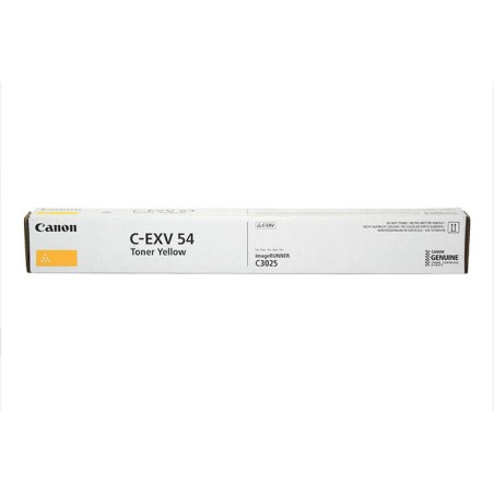 Oryginalny Toner Yellow Canon ADV iR-C3025i, iR-C3125i (C-EXV54Y, CEXV54Y, 1397C002)