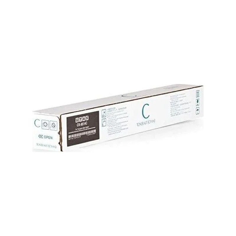 Oryginalny Toner Cyan Utax 5006 CK-8514C, CK8514C (1T02NDCUT0, 1T02NDCTA0, 1T02NDCUT1)