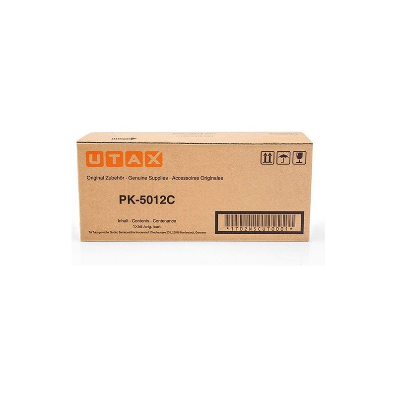 Oryginalny Toner Cyan UTAX 3560 PK-5012C, PK5012C (1T02NSCTU0, 1T02NSCTA0, 1T02NSCUT0)