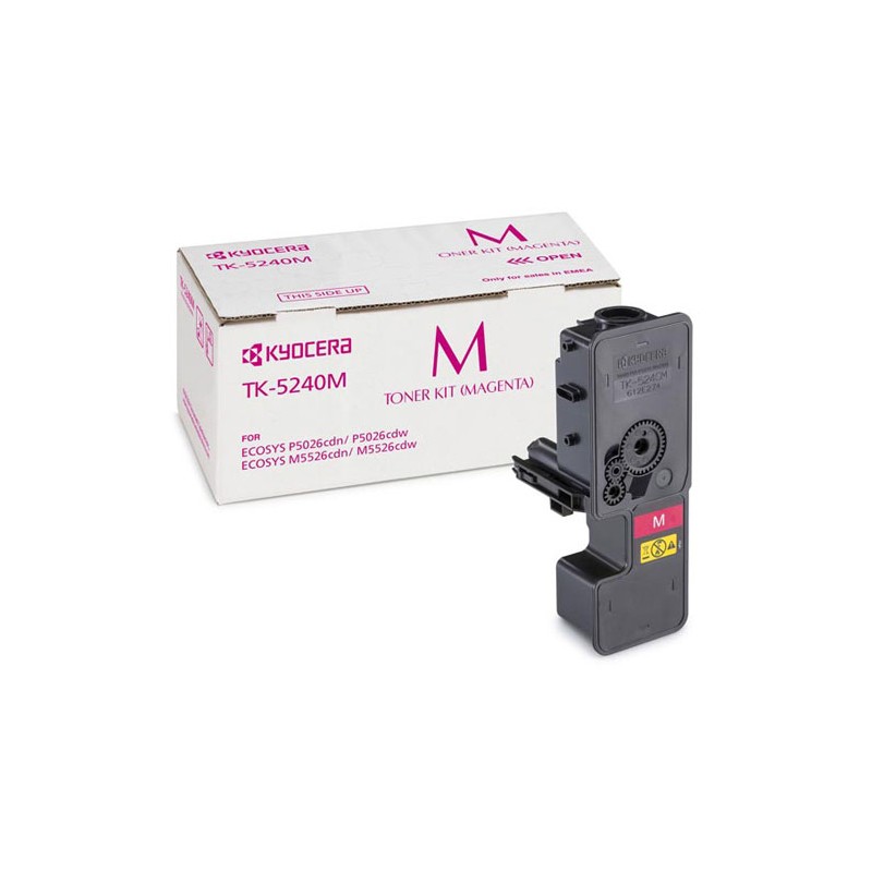 Oryginalny Toner Magenta Kyocera M5526, P5026 (TK5240M, TK-5240M, 1T02R7BNL0)