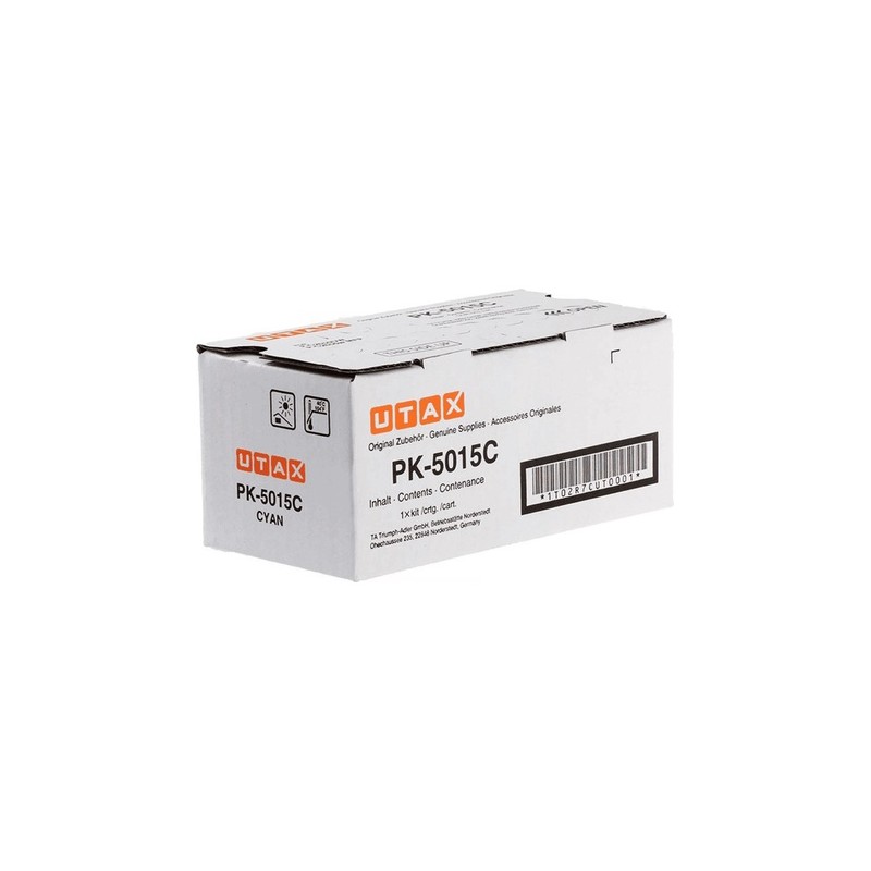 Oryginalny Toner Cyan Utax P-C2566W PK-5015C, PK5015C (1T02R7CUT0)