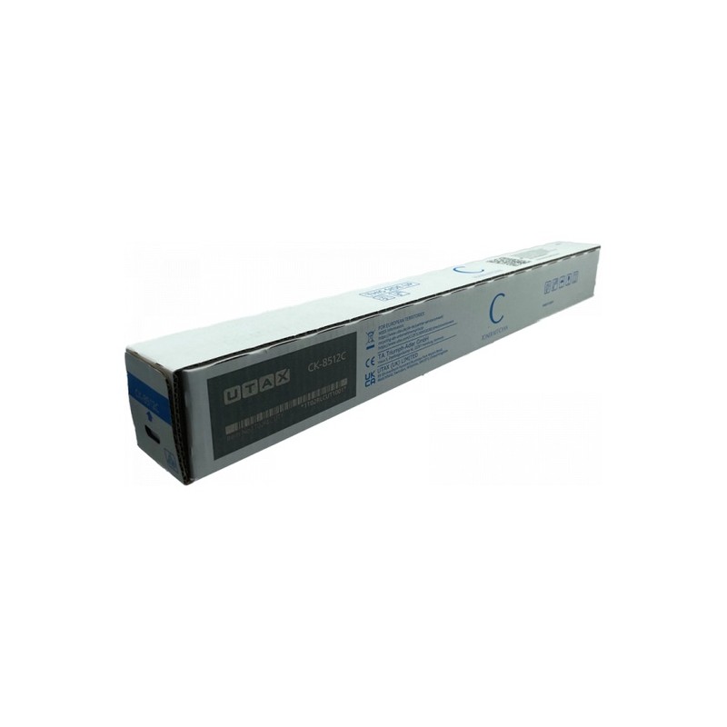 Oryginalny Toner Cyan Utax 3206 CK-8512C, CK8512C (1T02RLCUT0, 1T02RLCTA0, 1T02RLCUT1)