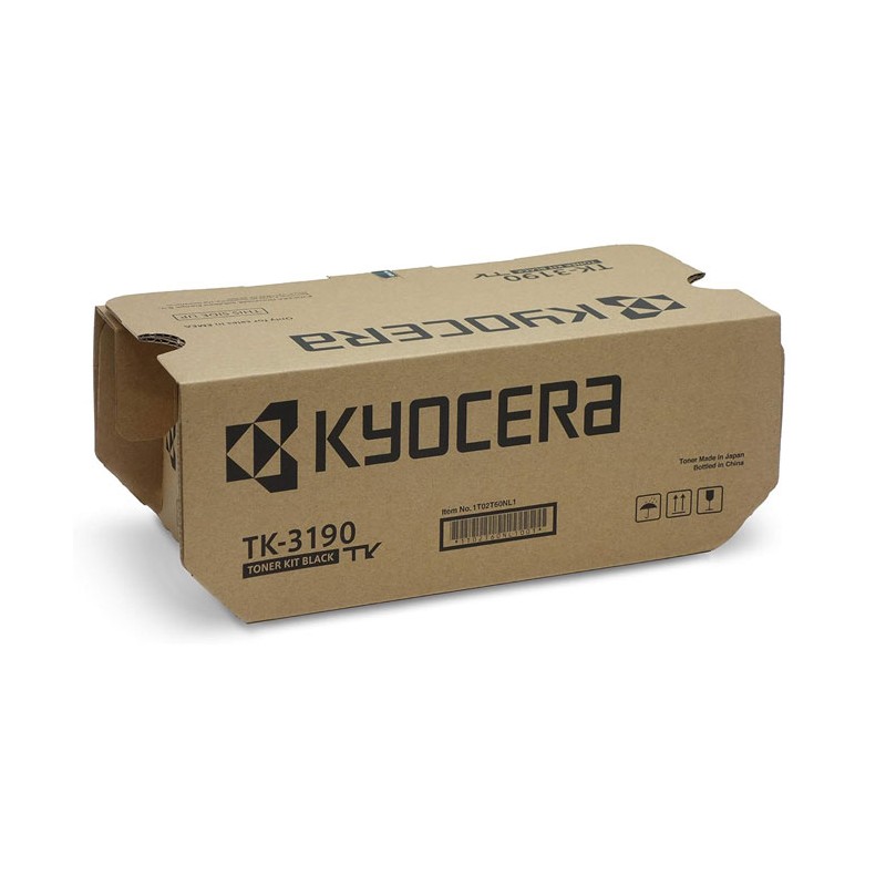 Oryginalny Toner Czarny Kyocera M3655, M3660, M3860, P3055, P3060, P3155, P3260 (TK3190, TK-3190, 1T02T60NL1)