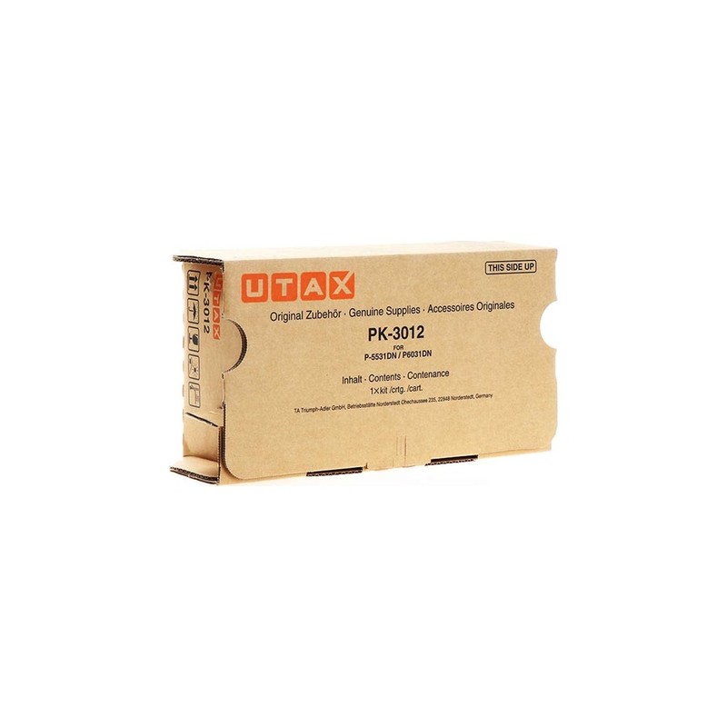 Oryginalny Toner Czarny UTAX P6031 PK-3012, PK3012 (1T02T60TA0, 1T02T60UT0, 1T02T60UTC)