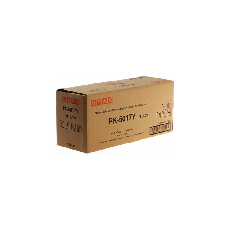 Oryginalny Toner Yellow UTAX PC3062 PK-5017Y, PK5017Y (1T02TVAUT0, 1T02TVATA0)