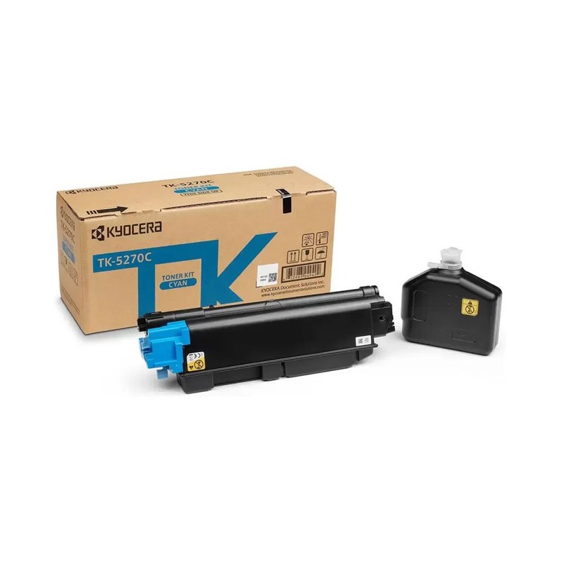 Oryginalny Toner Cyan Kyocera ECOSYS M6230, M6630, P6230 (TK5270C, TK-5270C, 1T02TVCNL0)