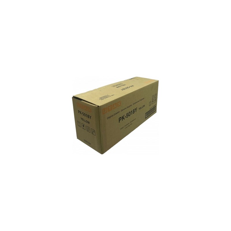 Oryginalny Toner Yellow UTAX PC3562 PK-5018Y, PK5018Y (1T02TWAUT0, 1T02TWATA0)