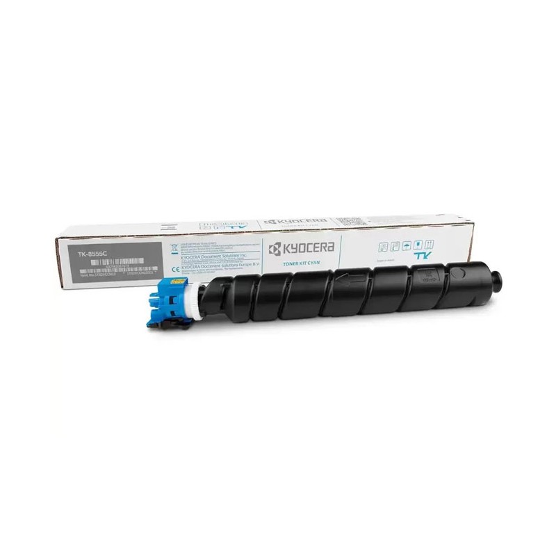 Oryginalny Toner Cyan Kyocera 5054ci, 6054ci, 7054ci (TK8555C, TK-8555C, 1T02XCCNL0)