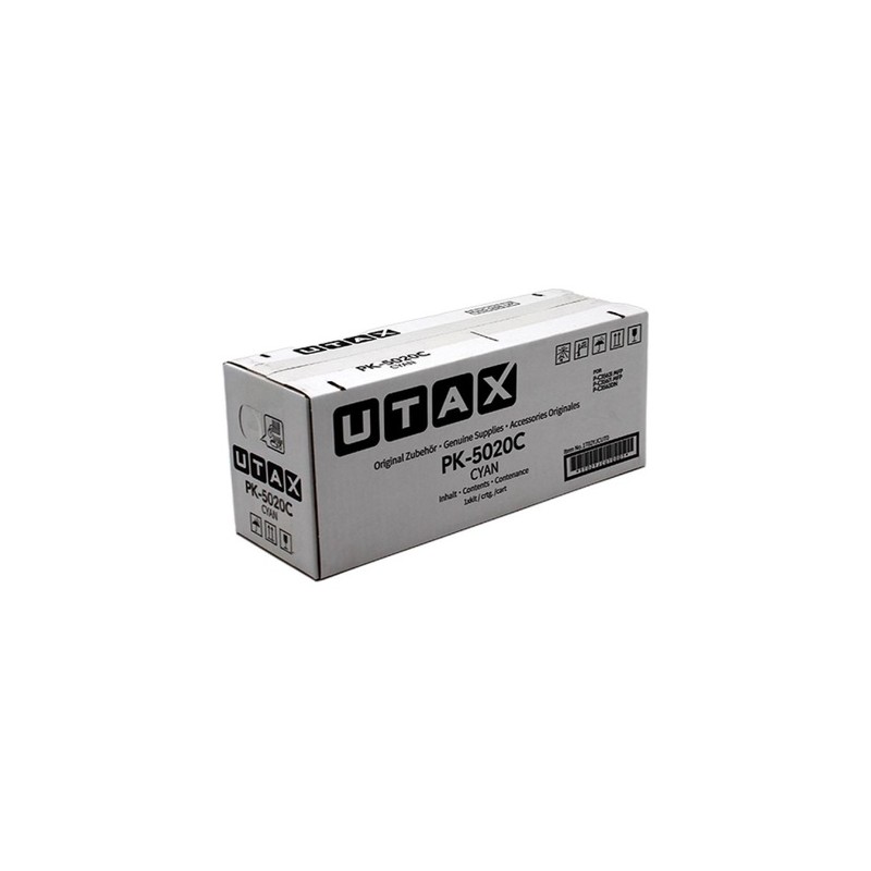 Oryginalny Toner Cyan UTAX P-C3563 PK-5020C, PK5020C 1T02YJCUT0