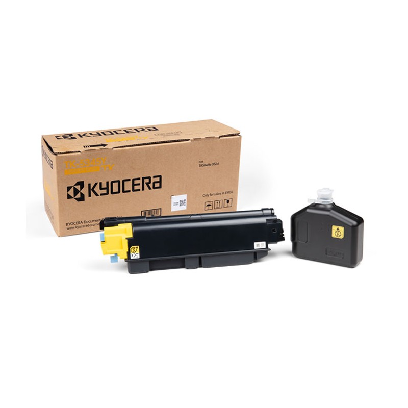 Oryginalny Toner Yellow Kyocera TASKalfa 352ci, 352i (TK5345Y, TK-5345Y, 1T02ZLANL0)