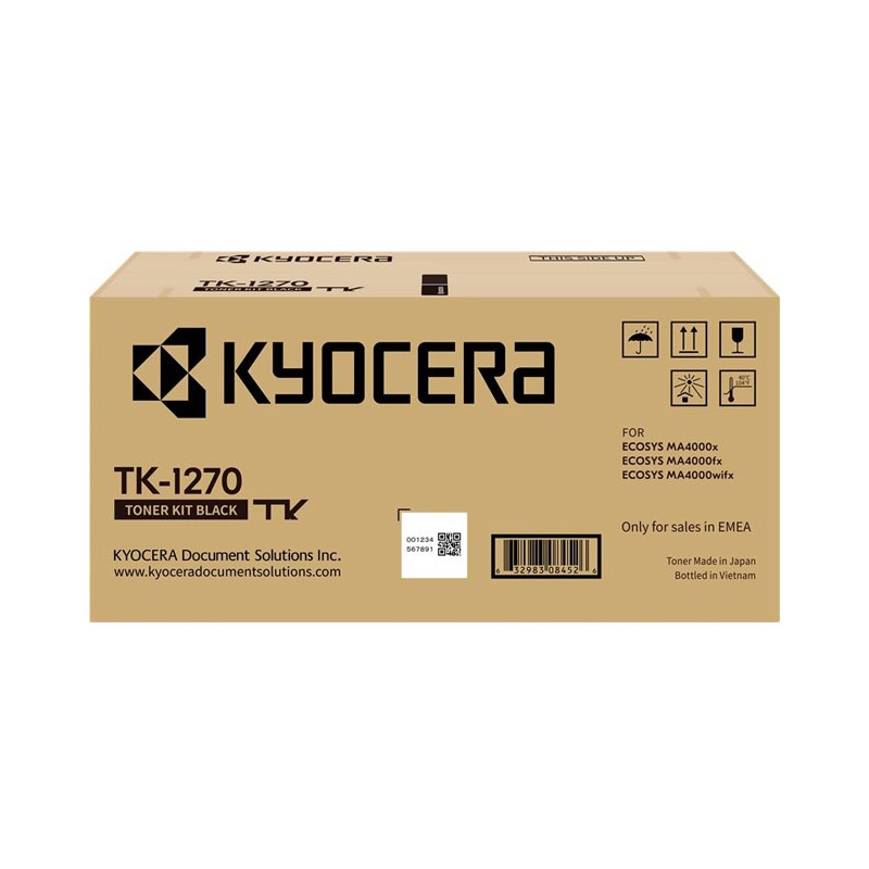 Oryginalny Toner Czarny Kyocera ECOSYS MA4000 (TK-1270, TK1270, 1T0C140NL0)