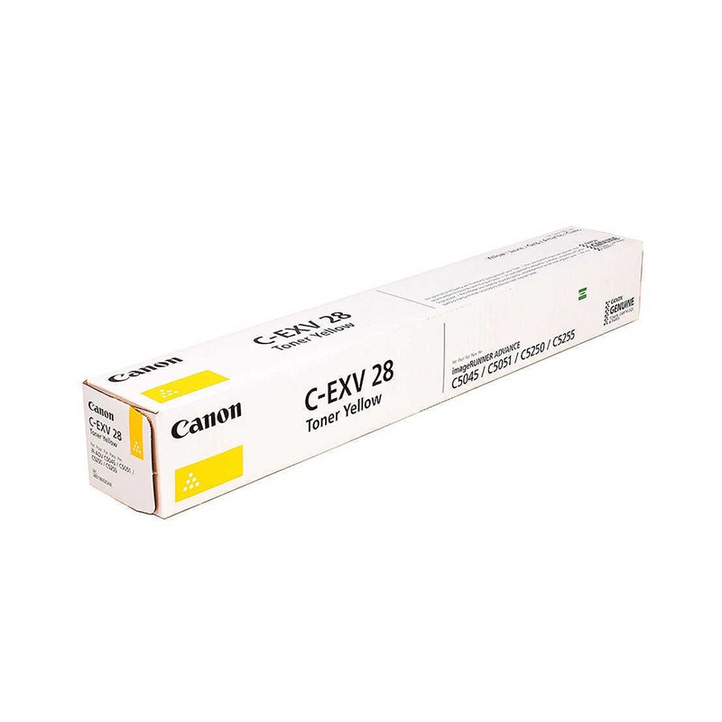 Oryginalny Toner Yellow Canon iR-C5045, iR-C5051, iR-C5250, iR-C5255 (C-EXV28Y, CEXV28Y, 2801B002)