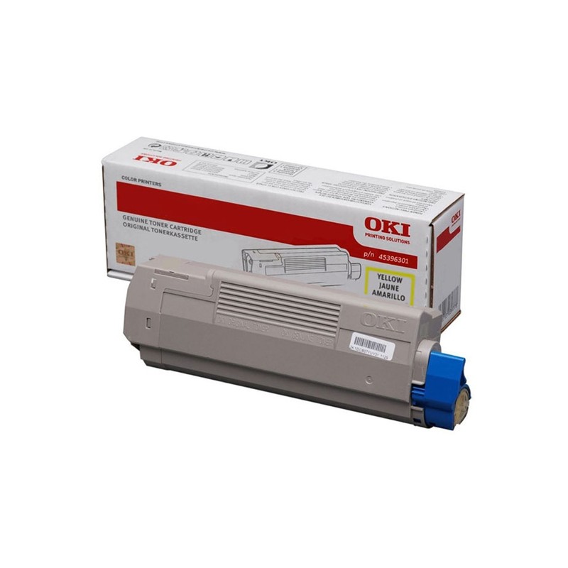 Oryginalny Toner Yellow OKI MC760 (45396301)
