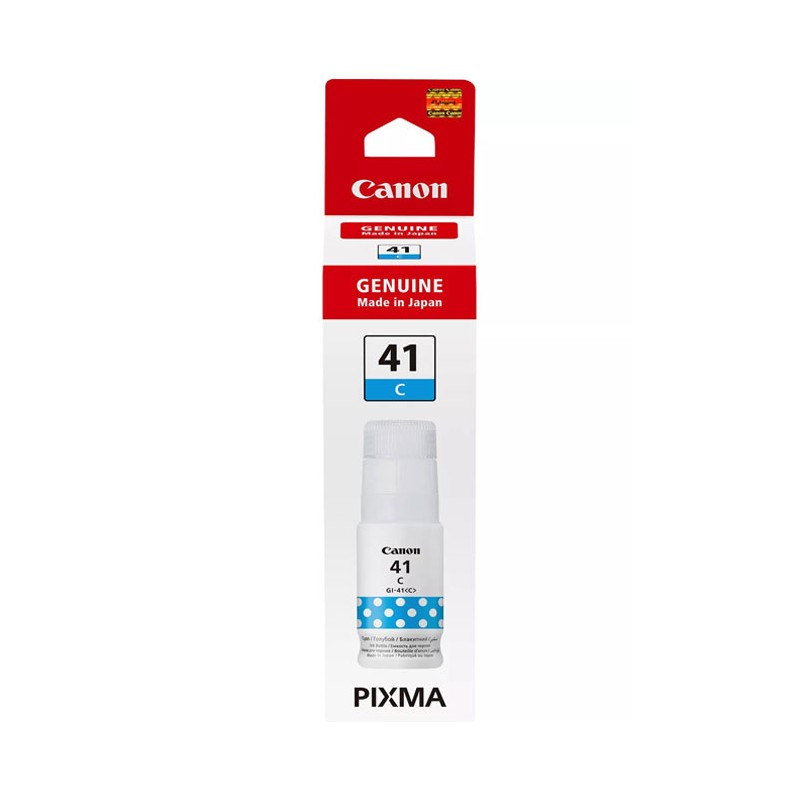 Oryginalny Tusz w butelce Cyan Canon GI-41C, GI41C (4543C001)