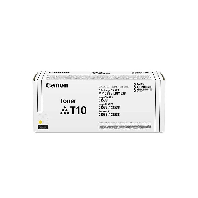 Oryginalny Toner Yellow Canon i-SENSYS X C1533, C1538 (T10Y, 4563C001)