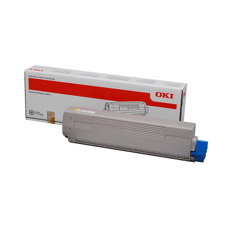 Oryginalny Toner Yellow OKI C532, C542, MC563, MC573 (46490605)