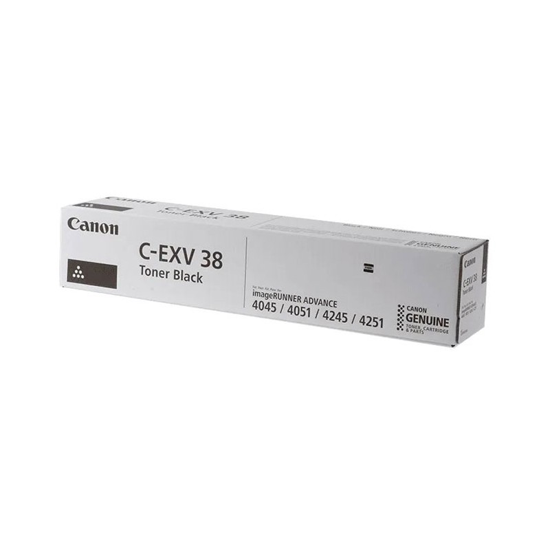Oryginalny Toner Czarny Canon ADV iR4045i, iR4051i, iR4245i, iR4251i (C-EXV38, CEXV38, 4791B002)