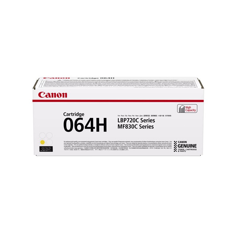 Oryginalny Toner Yellow Canon LBP722, MF832 (CRG064H, CRG-064H, 4932C001)