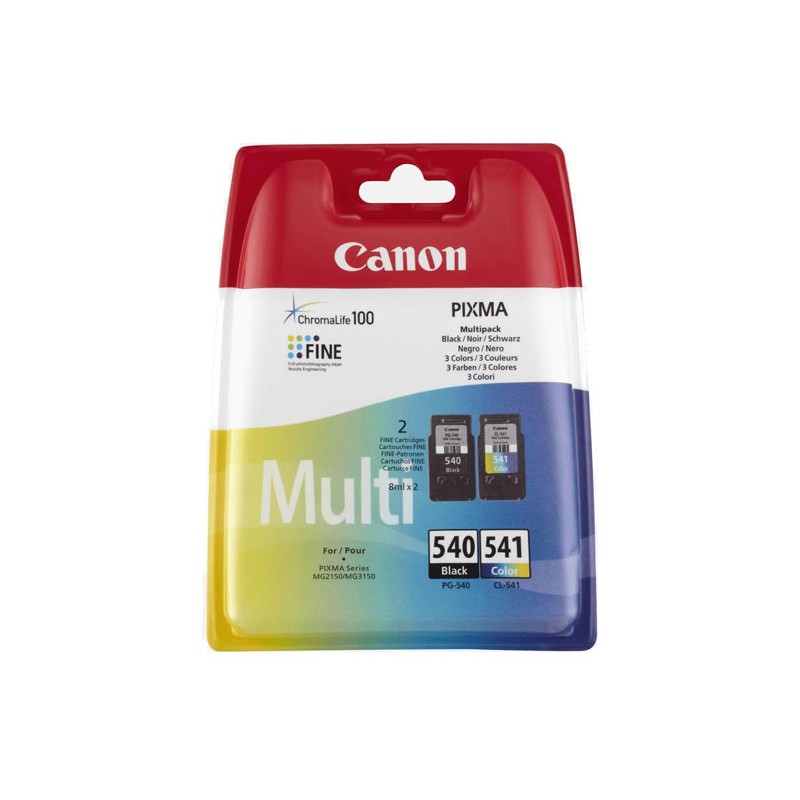 Oryginalny Tusz CMYK Canon PG-540, PG540, CL-541, CL541 (5225B013)