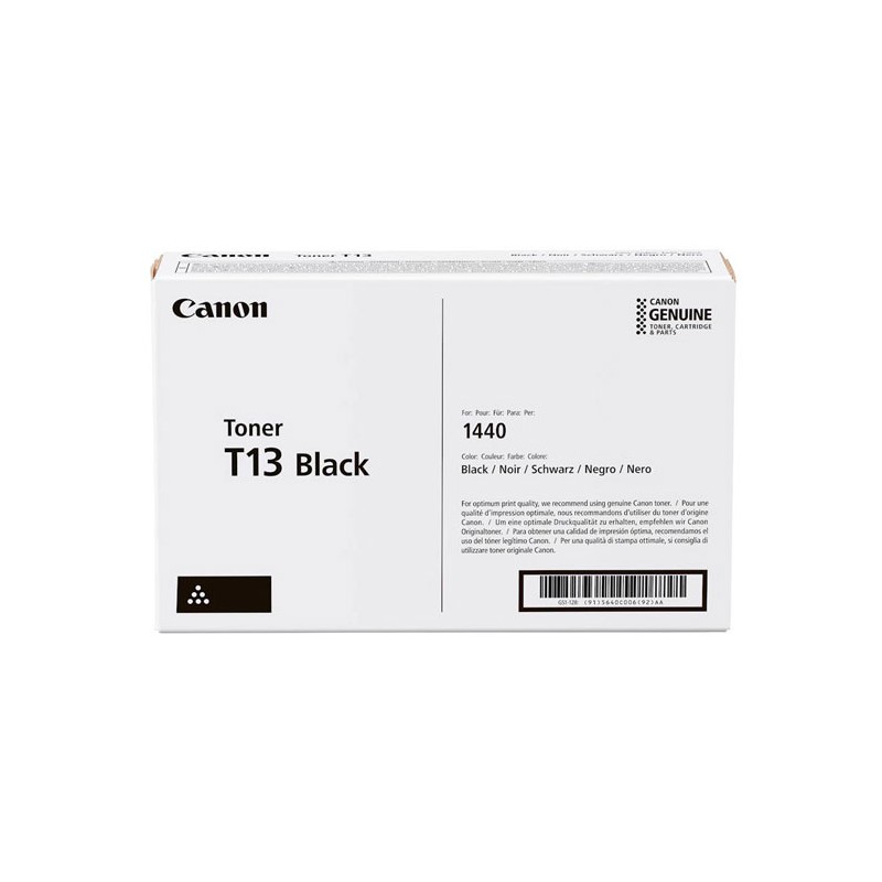 Oryginalny Toner Czarny Canon  i-SENSYS X 1440i, 1440iF (T13, 5640C006)