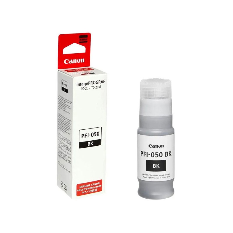 Oryginalny Tusz w butelce Black Canon PFI-050BK, PFI050BK (5698C001)