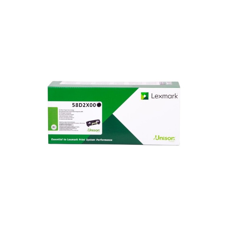 Oryginalny Toner Czarny Lexmark MS725, MS823, MS825, MS826, MX722, MX822, MX826 (58D2X00)