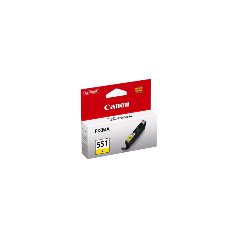 Oryginalny Tusz Yellow Canon CLI-551Y, CLI551Y (6511B001)