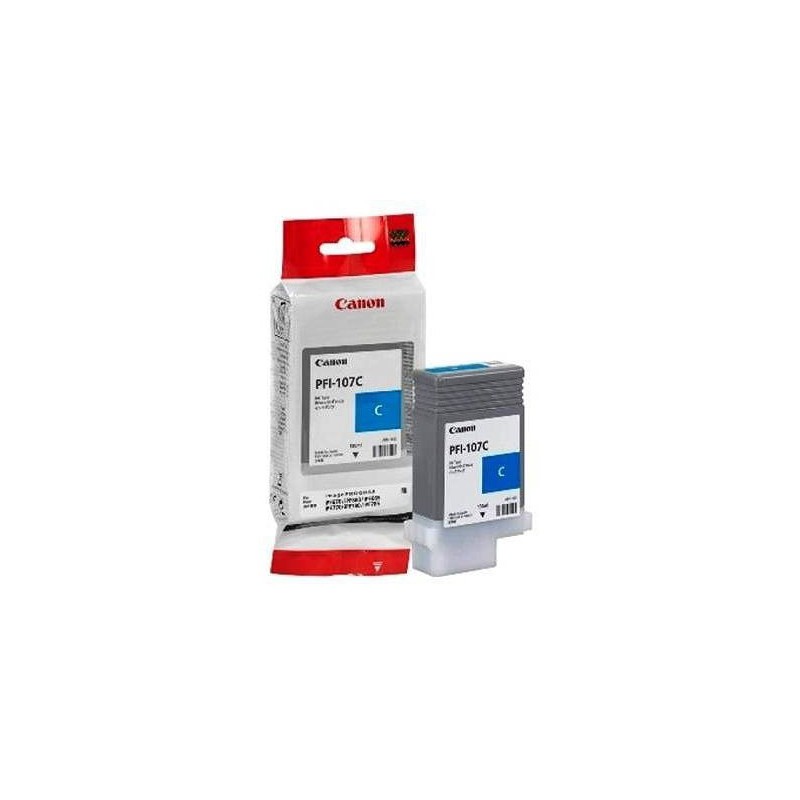 Oryginalny Tusz Cyan Canon PFI-107C (6706B001)