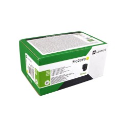 Oryginalny Toner Yellow Lexmark CS730de, CS735de, CX730de, CX735adse (71C20Y0)