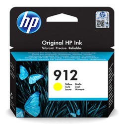 HP oryginalny ink / tusz 3YL79AE301, HP 912, yellow, blistr, 315s, high capacity, HP Officejet 8012, 8013, 8014, 8015 OJ Pro 802