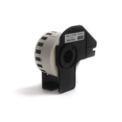 Etykiety JetWorld Zamiennik Brother DK Czarny na Białym 29mm*15.24m  DK22211, DK-22211, DK22.211