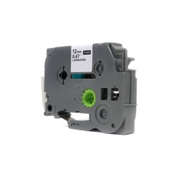 Taśma JetWorld Czarny na Czerwonym Zamiennik Brother 12mm x 8m TZe-431 (TZE431, TZ431, TZ-431, AZE431, AZE-431)