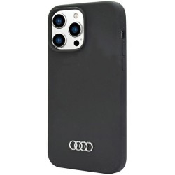 Audi nakładka do iPhone 14 Pro 6,1&quot AU-LSRIP14P-Q3/D1-BK czarna hard case Silicone