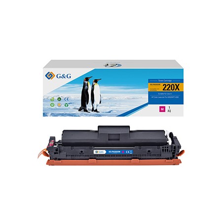 G&G kompatybilny toner W2203X, NT-PH2203XM-B-V2-S1, magenta, 5500s, high capacity, EOL