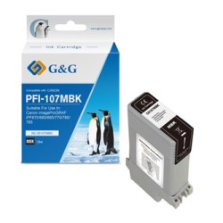 G&G kompatybilny ink / tusz z PFI107MBK, NC-00107MBK, 6704B001, matte black, 130ml, EOL