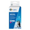 G&G kompatybilny ink / tusz z T6M07AE, HP 903XL, NH-R00903XLM-E-Reman-Eu, magenta, 825s, EOL