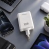 Powerton ENERGY QUANTIX Adapter sieciowy GaN 100W, 4-portowy, 3x USB-C, 1x USB-A